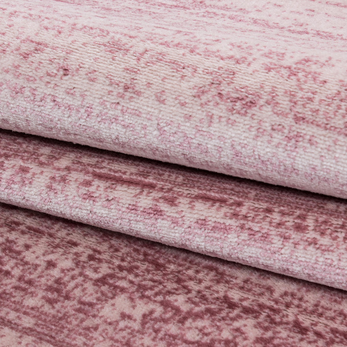 KURZFLORTEPPICH INN, einfarbig, Rosa, 240 x 340 cm - Rosa, Textil (240/340cm) - KADIMA DESIGN