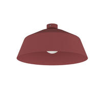 DECKENLEUCHTE - Rot, Metall (50/50/30cm) - Lumicom
