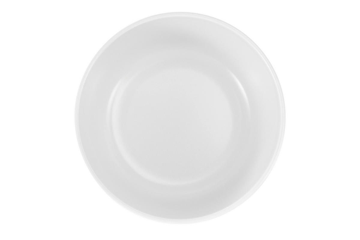SCHÜSSEL-SET VICTO 6 Personen 6-tlg, matt - Weiß, Keramik - KONSIMO®
