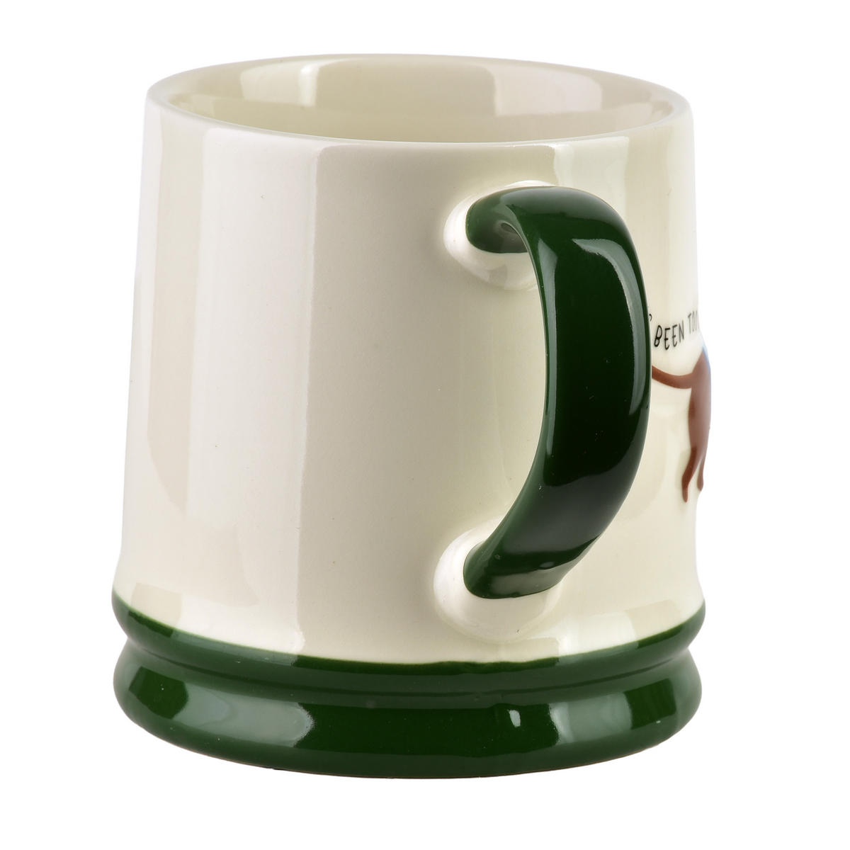 HRNEK DOXIE, porcelán, 8/12,3/9,2cm - zelená barva, keramika (0.32L) - Mondex
