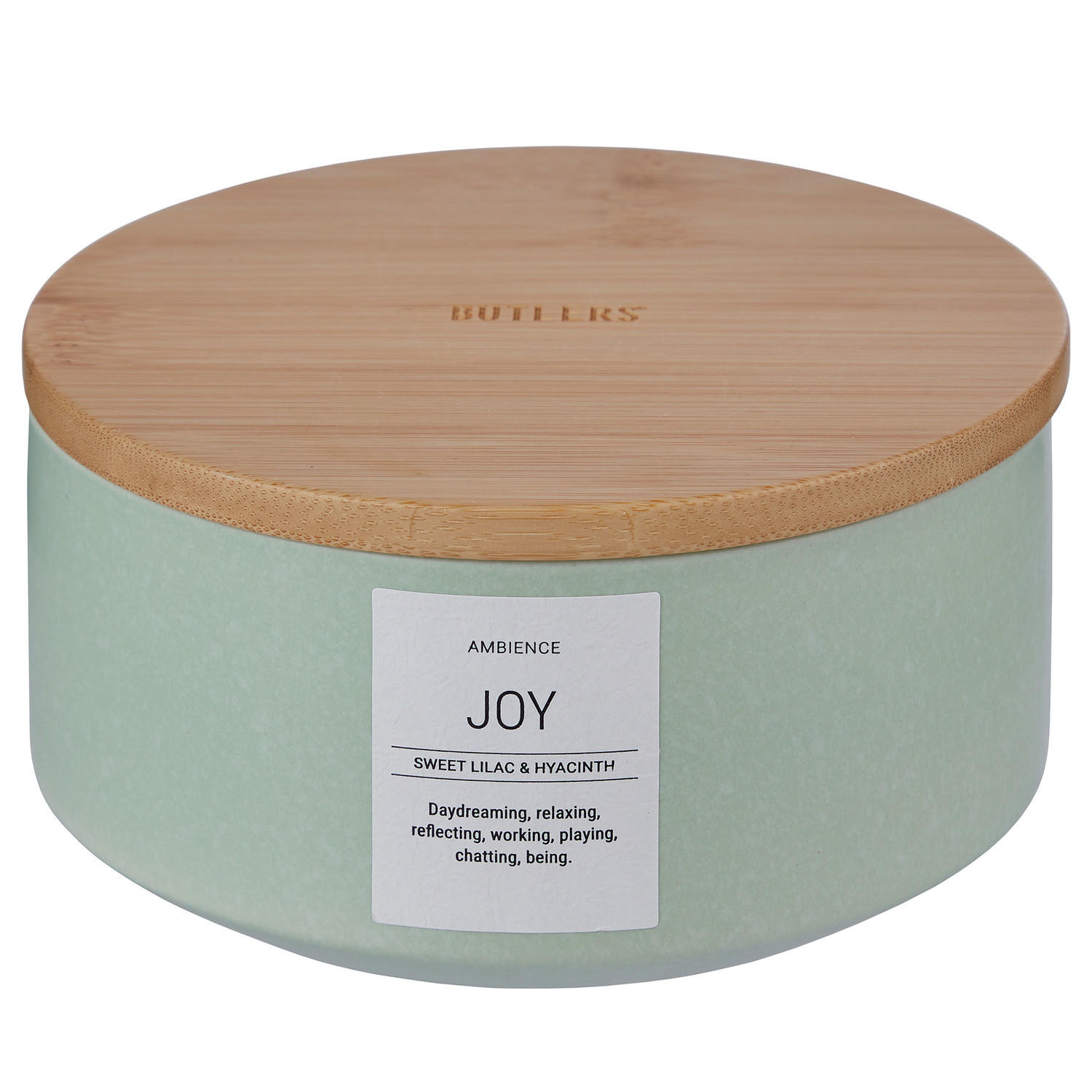DUFTKERZE Ambience - Grün, Paraffin (6cm) - BUTLERS