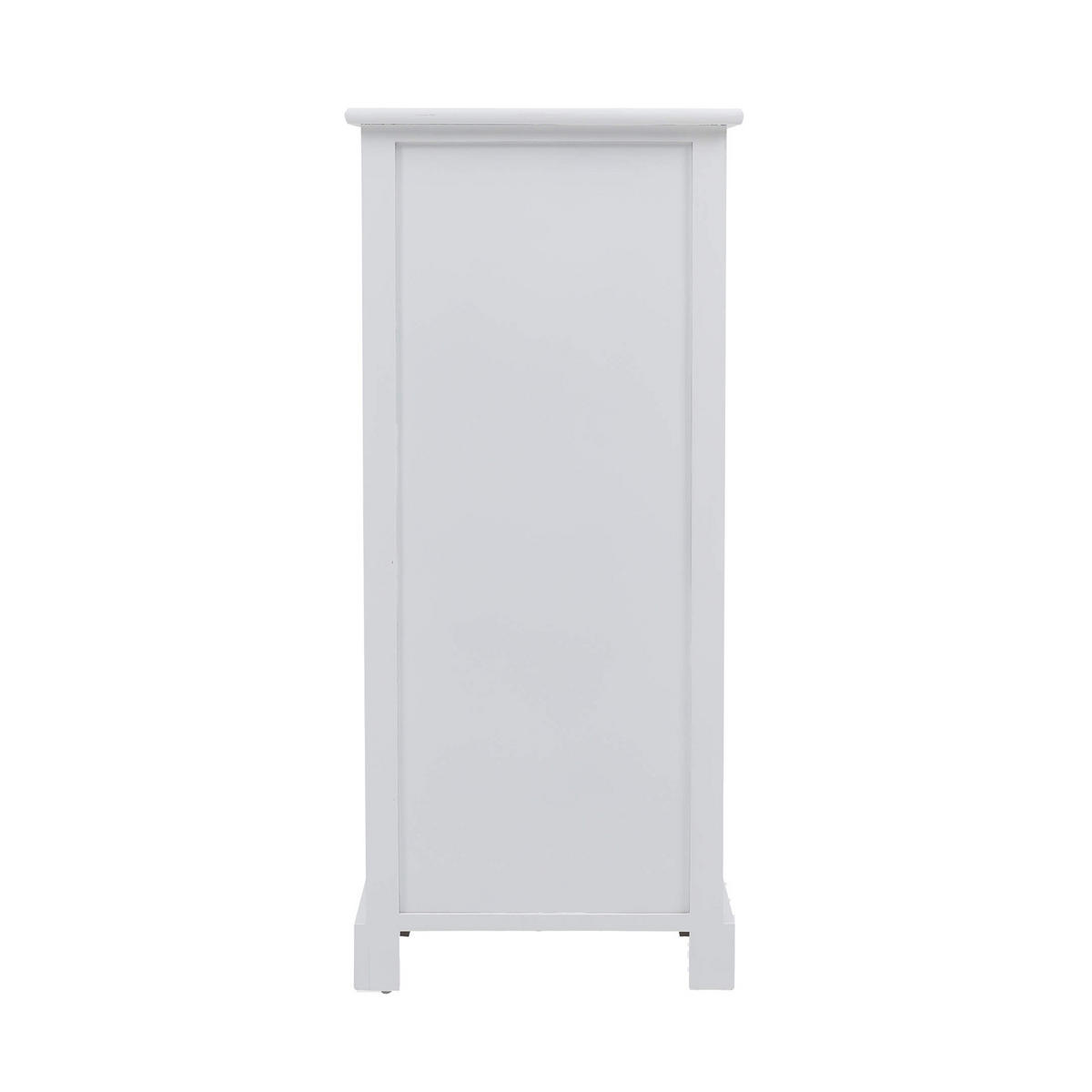 KOMMODE Weiß 27/37/84 cm - Weiß, Holz (27/84/37cm) - Mobili Rebecca