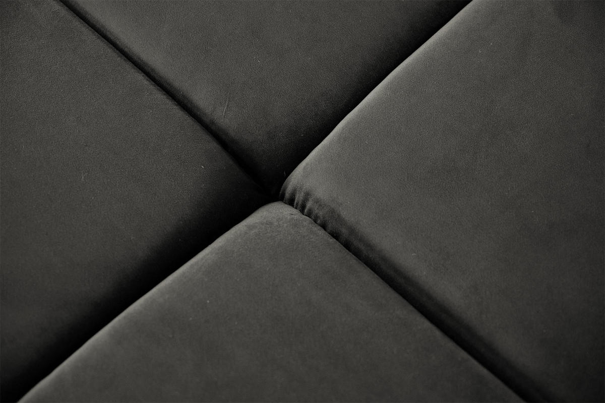 ECKSOFA MIT MOTORISCHEM SITZVORZUG NEVADA Grau Velvet - Schwarz/Grau, Textil (319/215cm) - KAWOLA