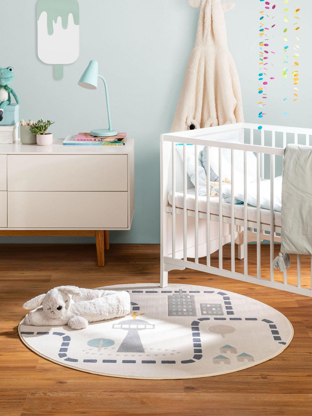 KINDERTEPPICH Kin - Beige, Kunststoff (120/1cm) - KUNSTLOFT