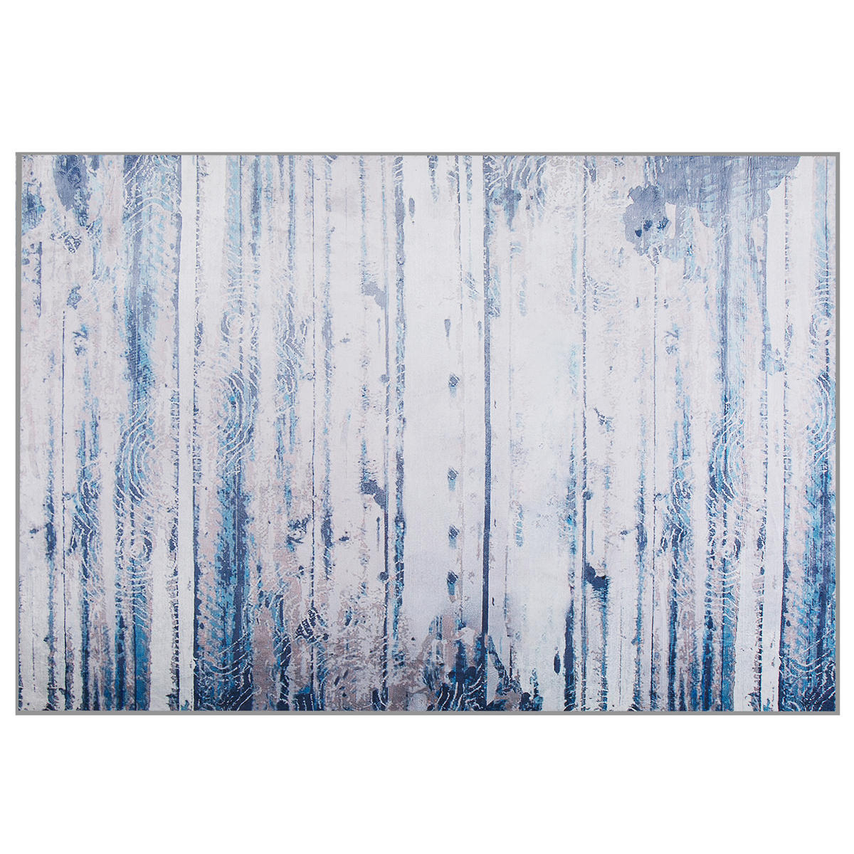 KURZFLOR-TEPPICH Dallica 200/140 cm - Grau, Kunststoff (140/200cm) - Beliani