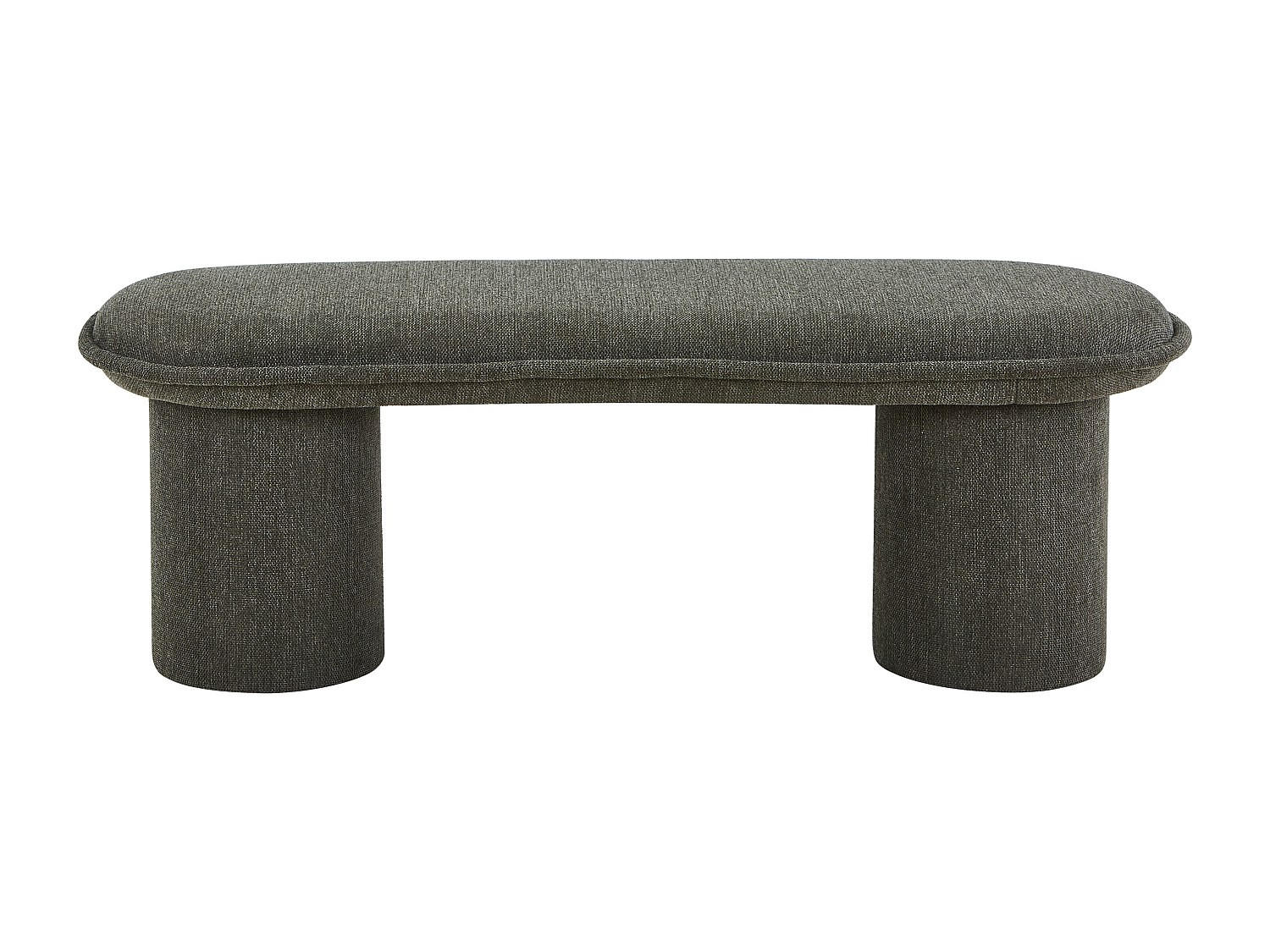 SITZBANK - 122 cm x 44 cm - Stoff - Grün - ELAMIU - Grün, Textil (122/42/44cm) - Vente-Unique