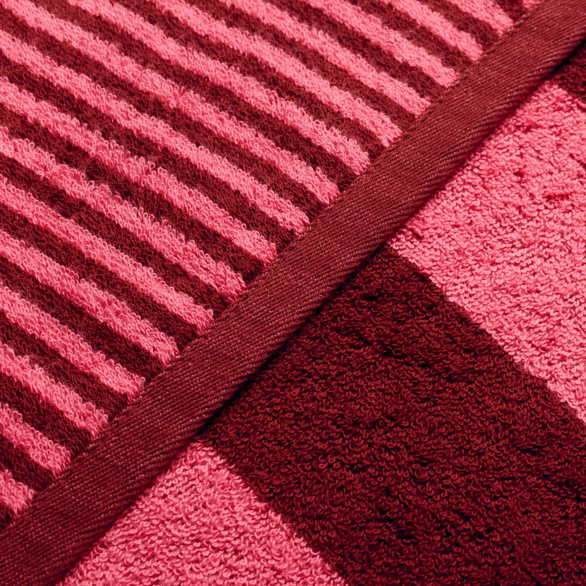 HANDTUCH SUPERWUSCHEL - Rot, Textil (50/100cm) - MÖVE