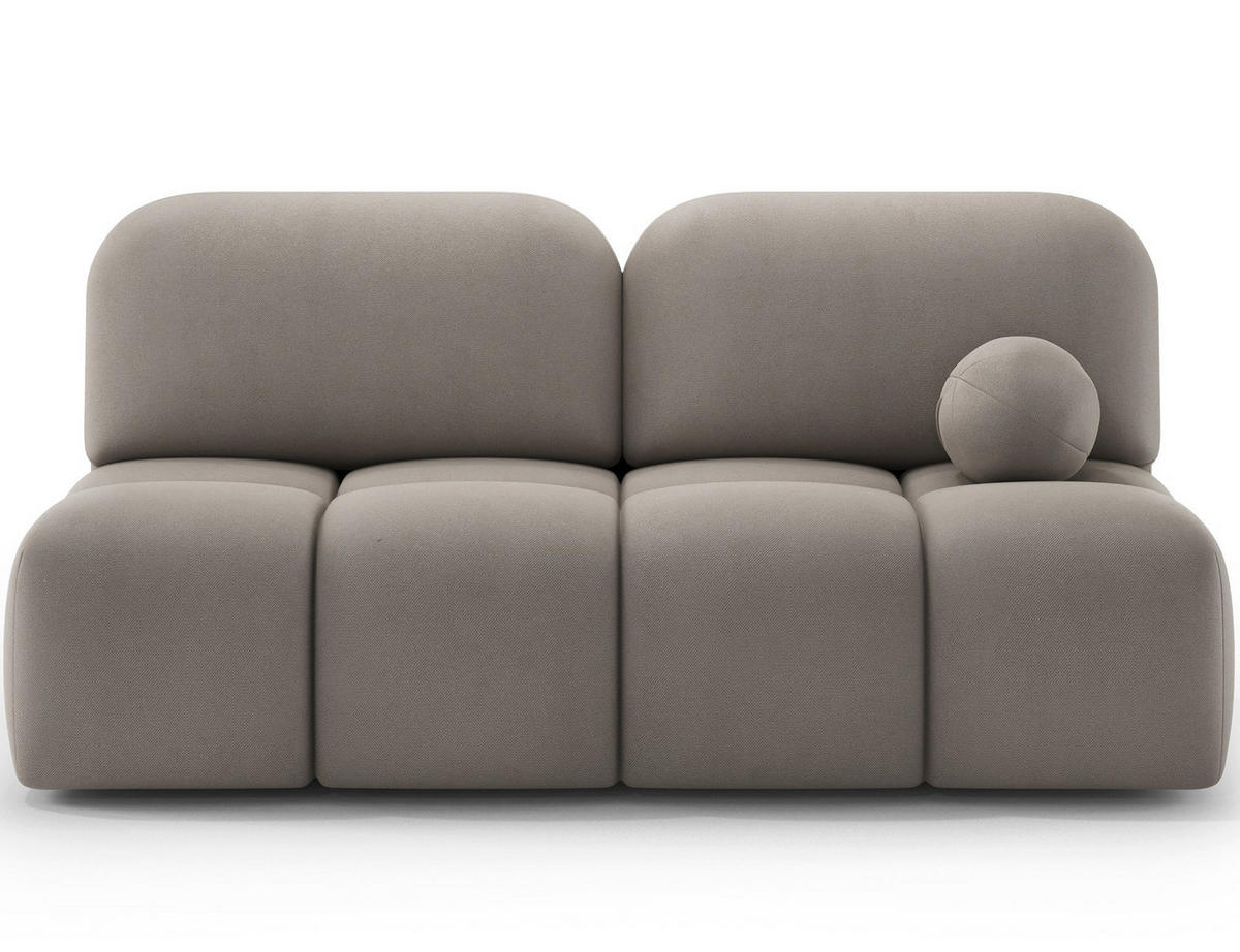 SCHLAFSOFA Nuwia mit Schlaffunktion und Bettkasten – Modernes Designsofa mit Schlafauszug und dekorativer Steppung - Beige, Kunststoff (200/102/100cm) - Wohnideebilder