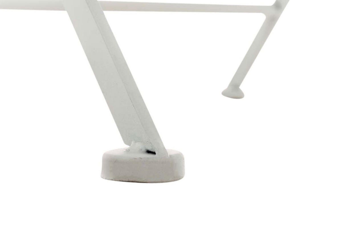 STÜHLE Sidan - 2er Set weiß - Weiß, Metall (42/91.5/49cm) - TPFGarden