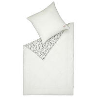 GANZJAHRESBETTWÄSCHE HERITAGELOGO - Weiß, Textil (155/220cm) - Esprit