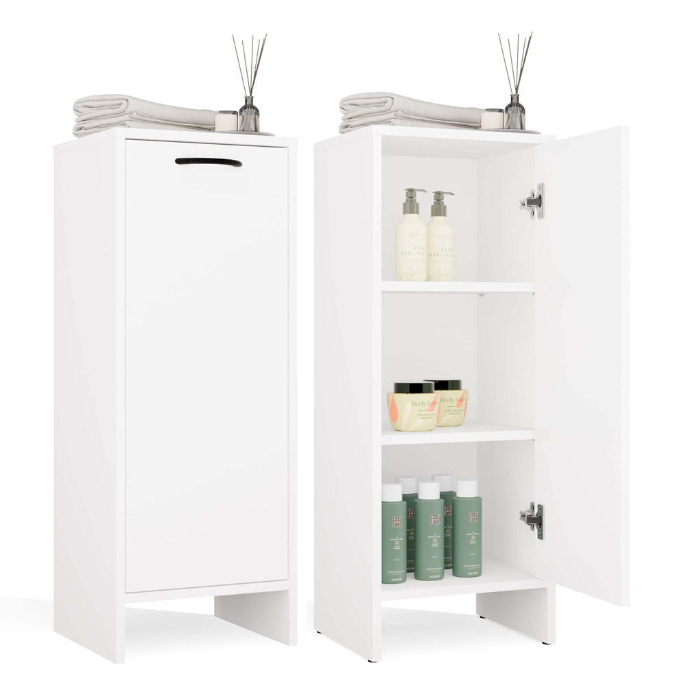 KOUZELNÍ SKŘÍŇKA A6 bílá 35/90/30 - bílá, kompozitní dřevo (35/90/30cm) - RAUMHIRSCH FURNITURE