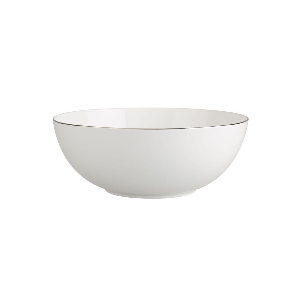 SCHÜSSEL Anmut Platinum No.1 weiß ø 22,6 cm - Weiß, Keramik (22.6cm) - Villeroy & Boch