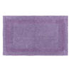 BADEMATTE 70/120 cm, 100% Baumwolle, wendbar - Flieder, Textil (70/120cm) - Homescapes