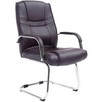SCHWINGSTUHL Lederlook braun - Braun, Textil/Metall (60/104/67cm) - CLP