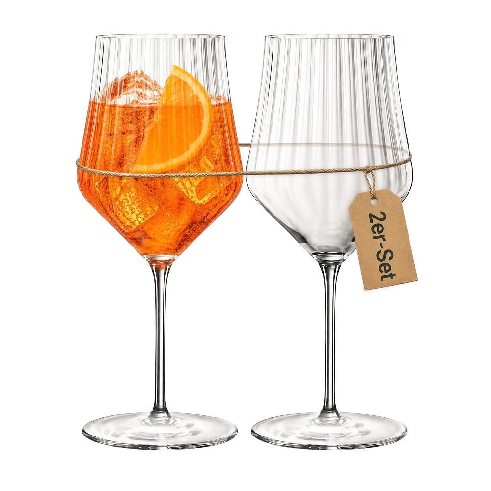 APERITIVO Spritzglas 640 ml 2er Set - Transparent, Glas (0.64L) - Der-Porzellan-Laden