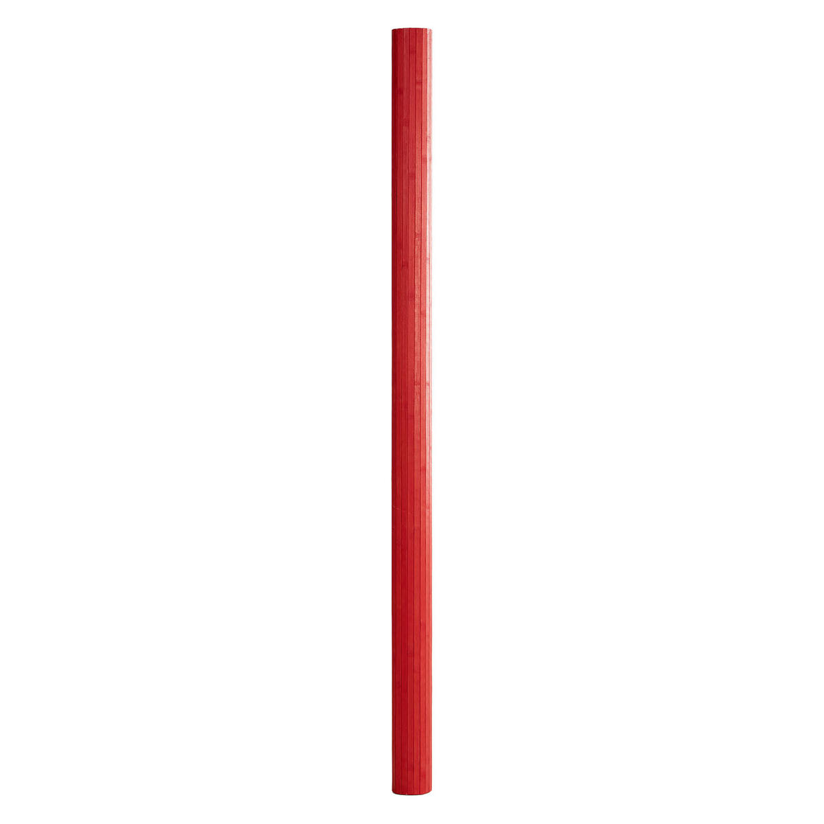 PARAVENT 250/200 cm Rot Raumteiler Bambus - Rot, Naturmaterialien (250/200/1cm) - Homestyle4u