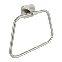 HANDTUCHHALTER Rea 5910 Nico Brush Nickel - Nickelfarben, Metall (5/17/21.5cm) - REA