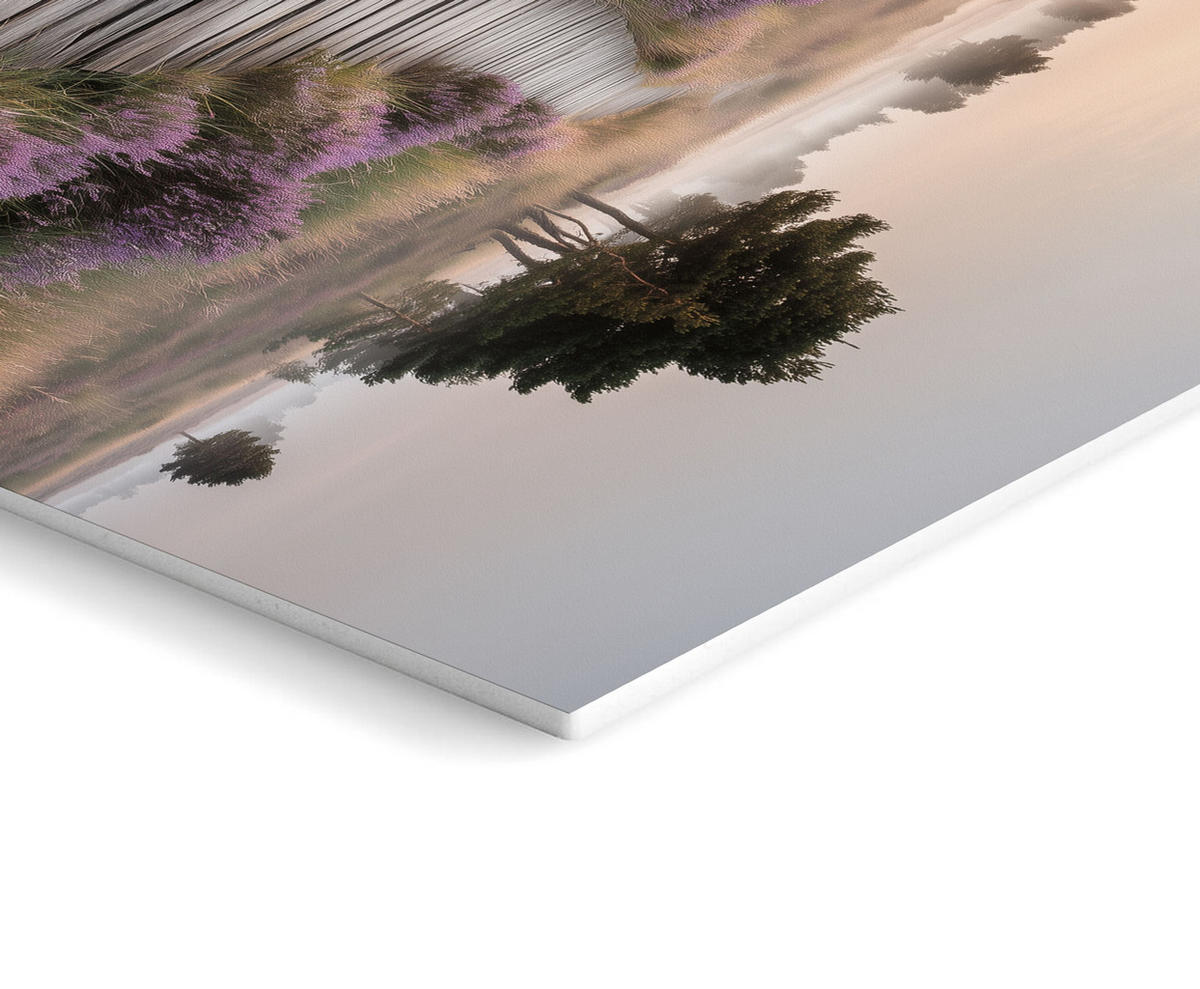 BILDERSET 3er-Set 30x40 cm Landschaft lila beige - Beige, Kunststoff (30/40cm) - artissimo