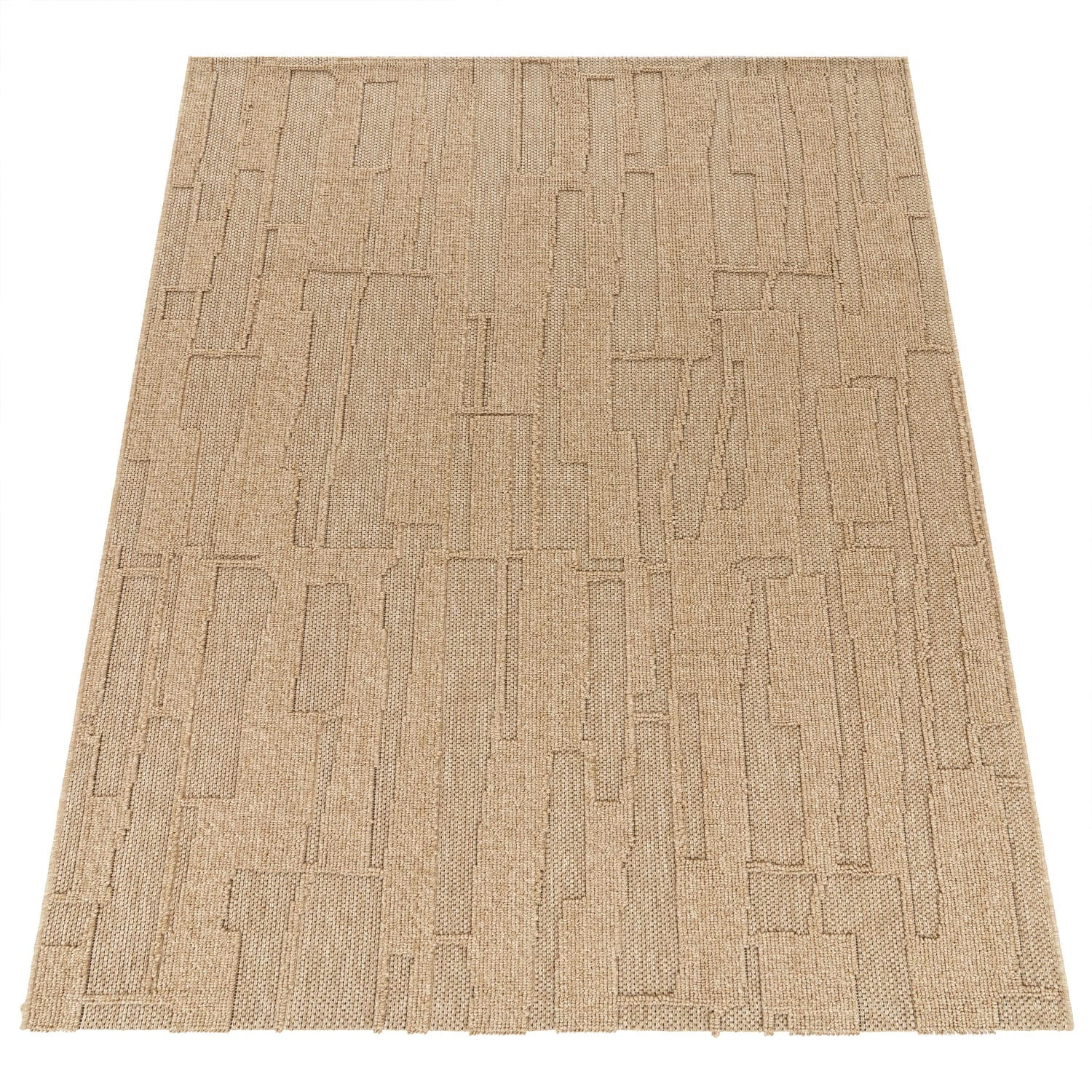 OUTDOORTEPPICH 200/280 cm Berlin 543 - Beige, Kunststoff (200/280cm) - Paco Home