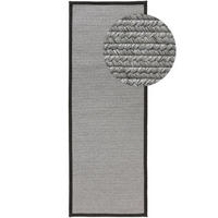 OUTDOORLÄUFER Nandi Grau 70x200 cm - Grau, Kunststoff/Textil (70/1cm) - KUNSTLOFT