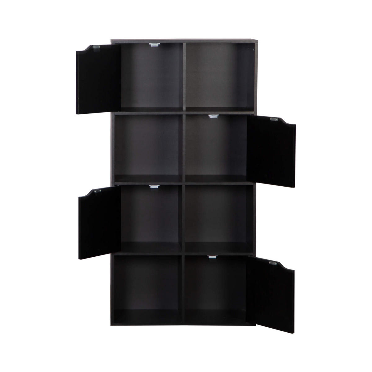 BÜCHERREGAL Schwarz 29/60/119 cm - Schwarz, Holzwerkstoff (60/119/29cm) - Mobili Rebecca