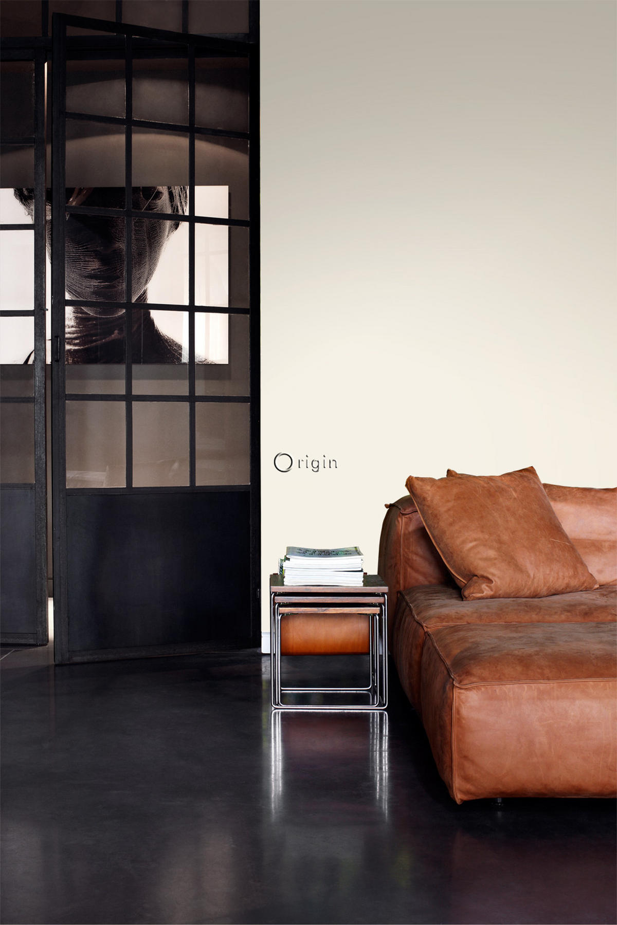 TAPETE Uni 53 cm x 10.05 m - Beige, Papier (53/1000cm) - Origin Wallcoverings