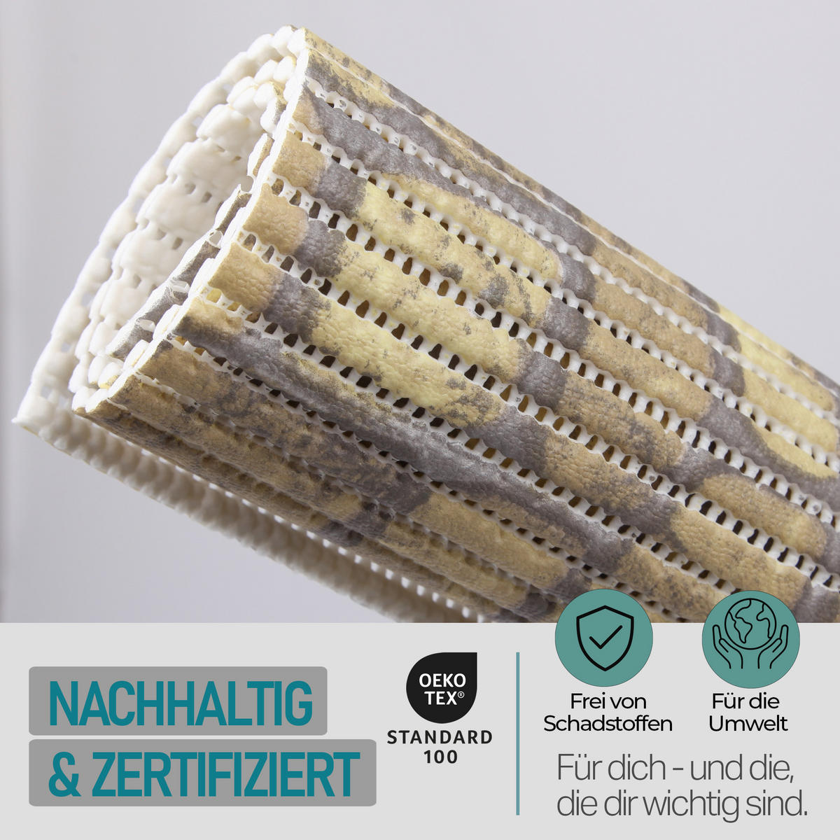 WASCHMASCHINENAUFLAGE 60x60 cm Bruchstein Beige - Hellbraun, Kunststoff (60/60cm) - Bestlivings