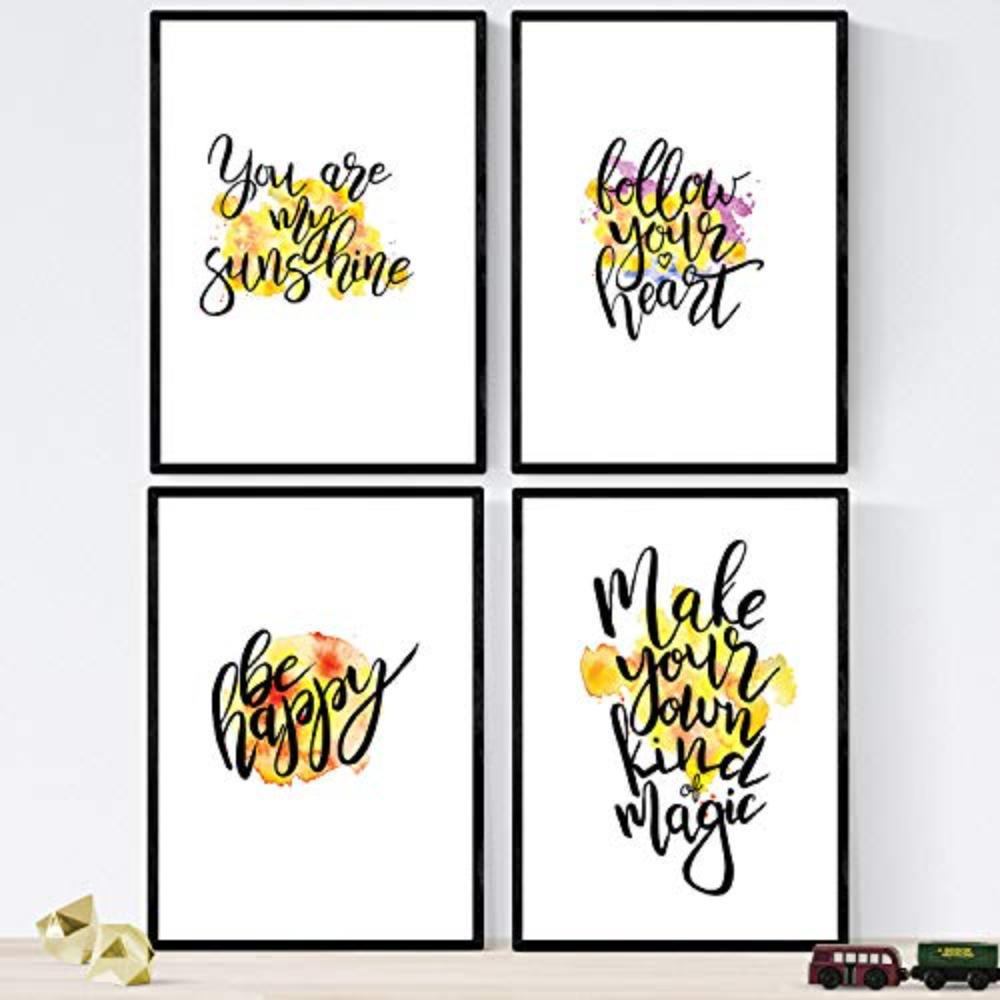 Nacnic Poster Klar 29.7x3 cm