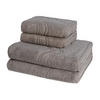 FROTTIERSET Cashmere feeling 4-teilig - Braun, Textil (50/100cm) - Ross