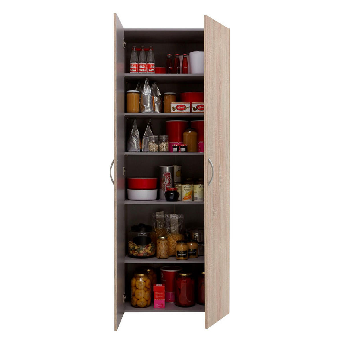 KLEIDERSCHRANK Multiraumkonzept weiß 70 / 40 / 185cm - Weiß, Holz/Holzwerkstoff (70/185/40cm) - Wimex