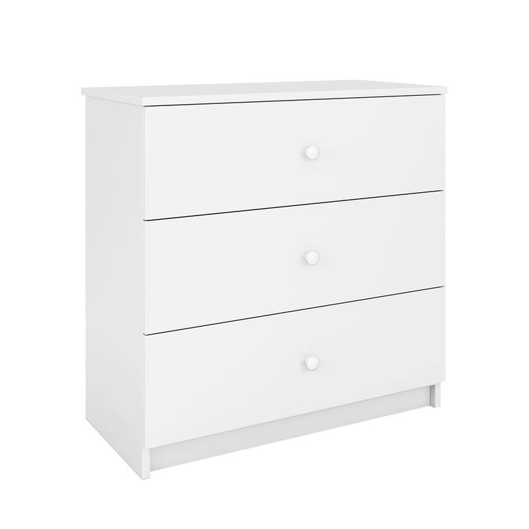 Petits-meubles Wickelkommode Weiß 81x80x41 cm