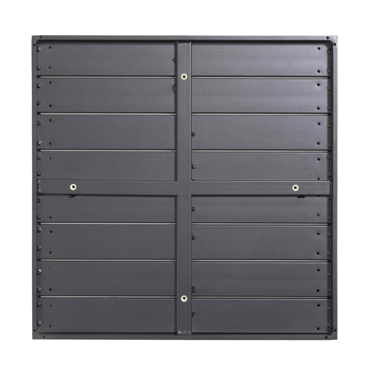 TISCHPLATTE, Schwarz - Schwarz, Metall (70/70/3cm) - Oviala