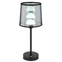 LED TISCHLEUCHTE Lunki Metall Schwarz - Schwarz, Kunststoff (14/14/35cm) - Globo Lighting