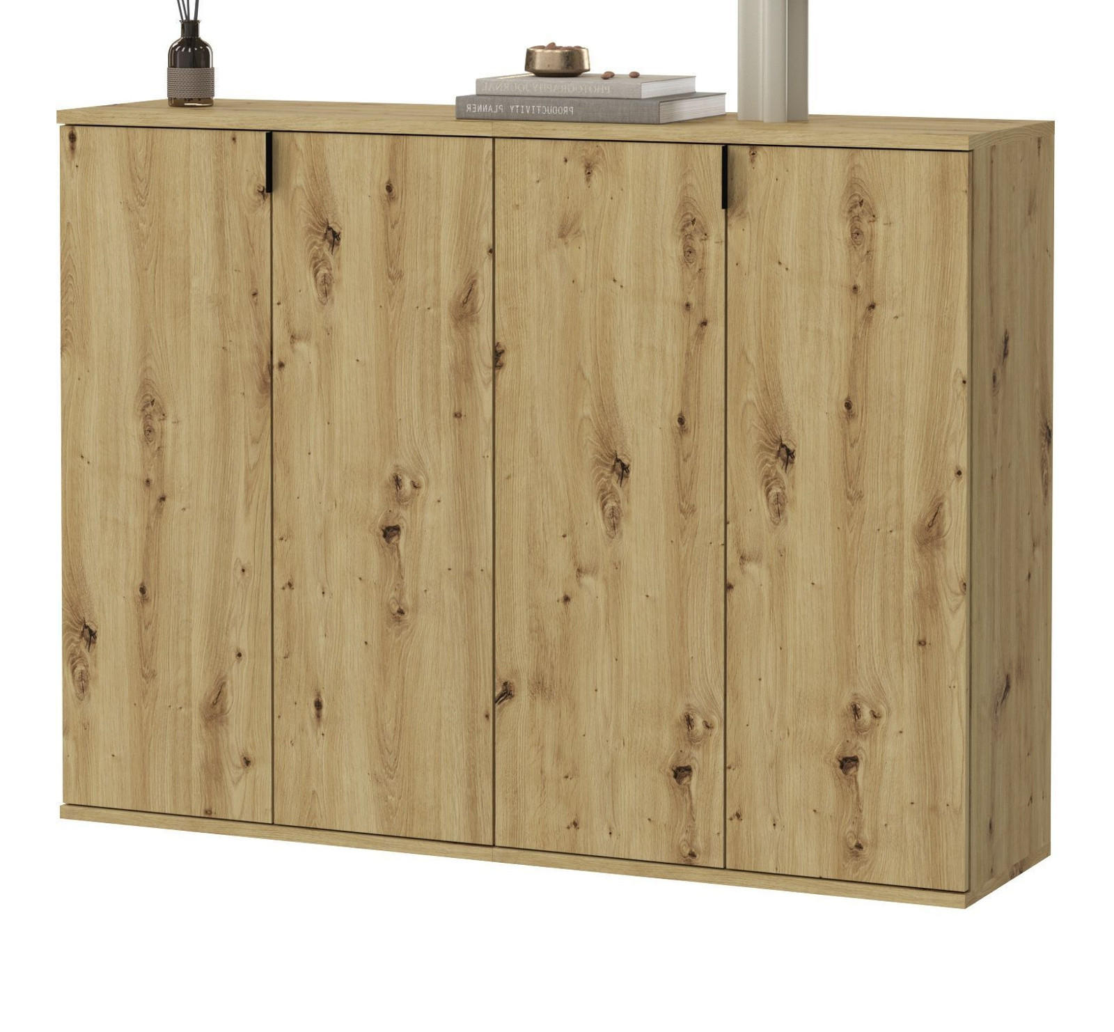 Inn.Furn Kommode Eiche Artisan 122x99x34 cm