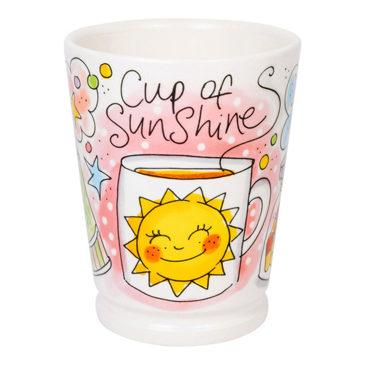 MAZAGRAN-BECHER Tasse voller Sonnenschein in Bunt - 500 ml - Multicolor, Keramik (0.5L) - Blond Amsterdam