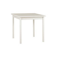 ESSTISCH Max 9 - Beige/Cappuccino, Holz (80/80/78cm) - Leaf Design
