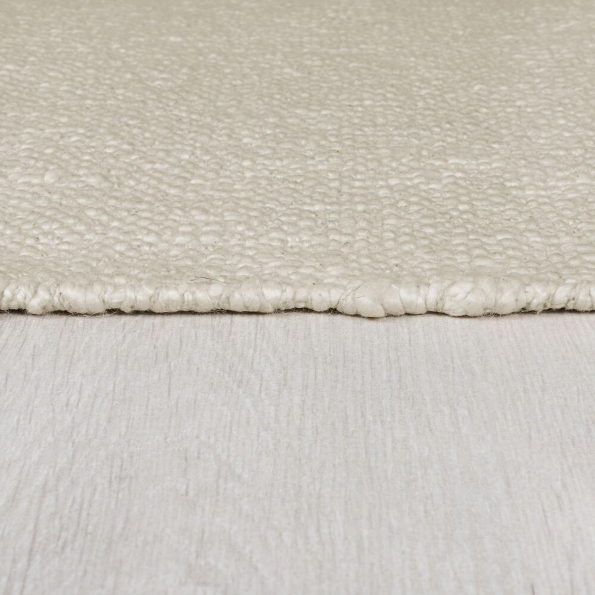 KINDERTEPPICH Regenbogen-Design, handgewebt, naturfarben ROVE - Naturfarben, Textil (60/110cm) - KADIMA DESIGN