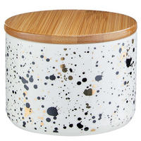 AUFBEWAHRUNGSDOSE (4er Set) Queen It - Weiß, Keramik (11/8/11cm) - BUTLERS