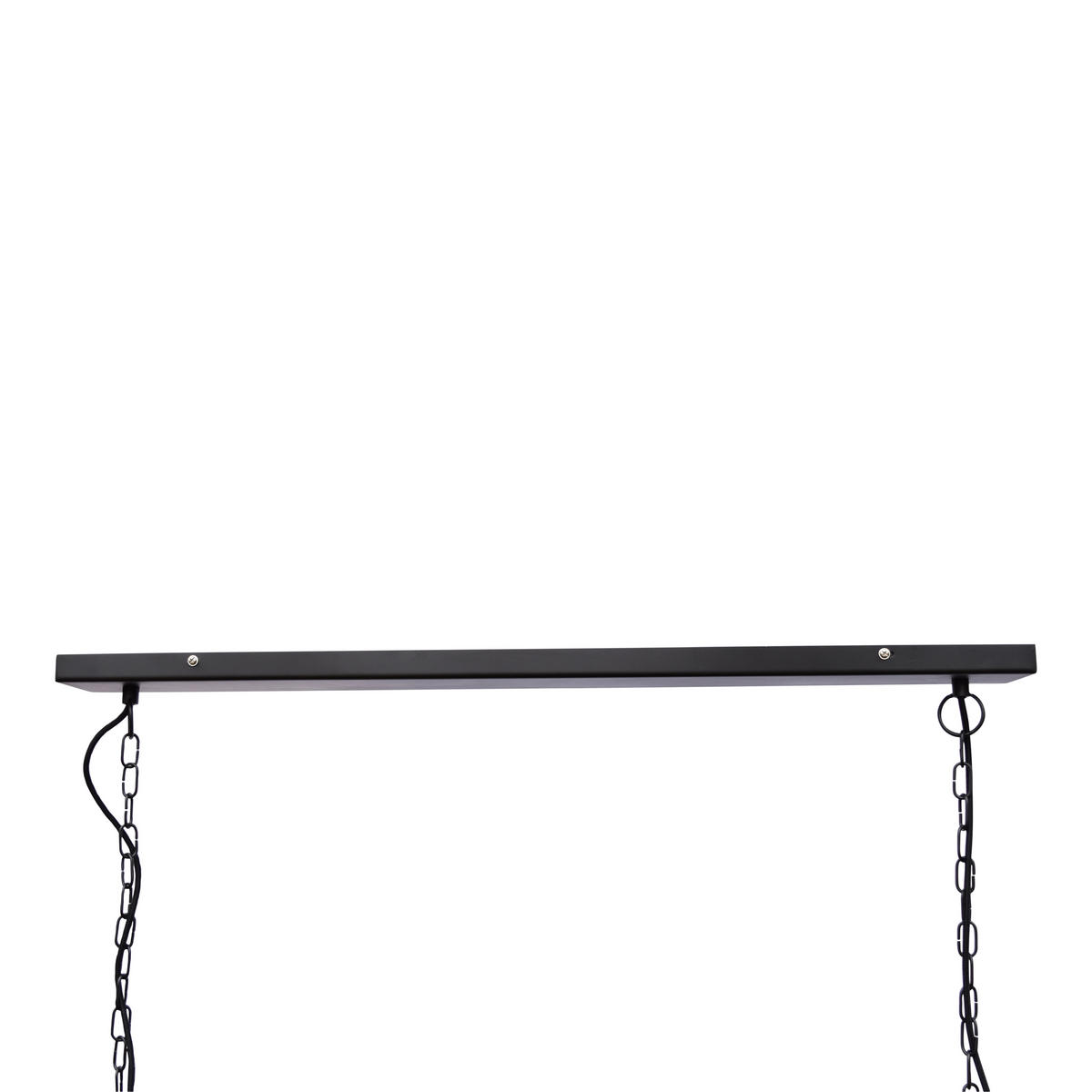 HANGELAMPE Rocky Schwarz - Schwarz, Metall (40/120/35cm) - Urban Interiors