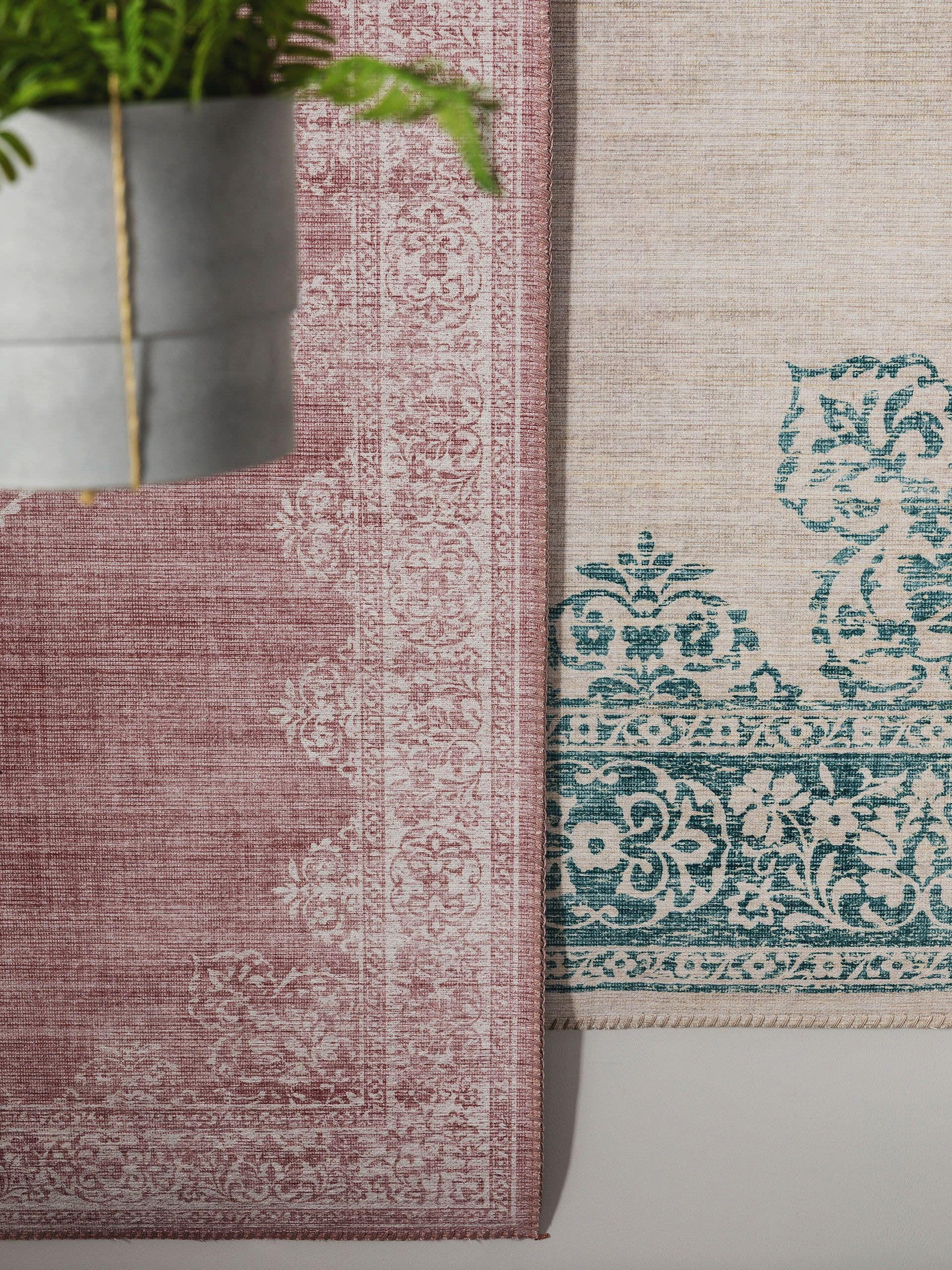 TEPPICH Laury Rosa 160x230 cm - Rosa, Textil (160/230cm) - benuta Pop