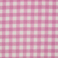 BAUMWOLLSTOFF Meterware Vichy-Karo rosa-weiß, 150 cm - Rosa, Textil (150/100cm) - Homescapes