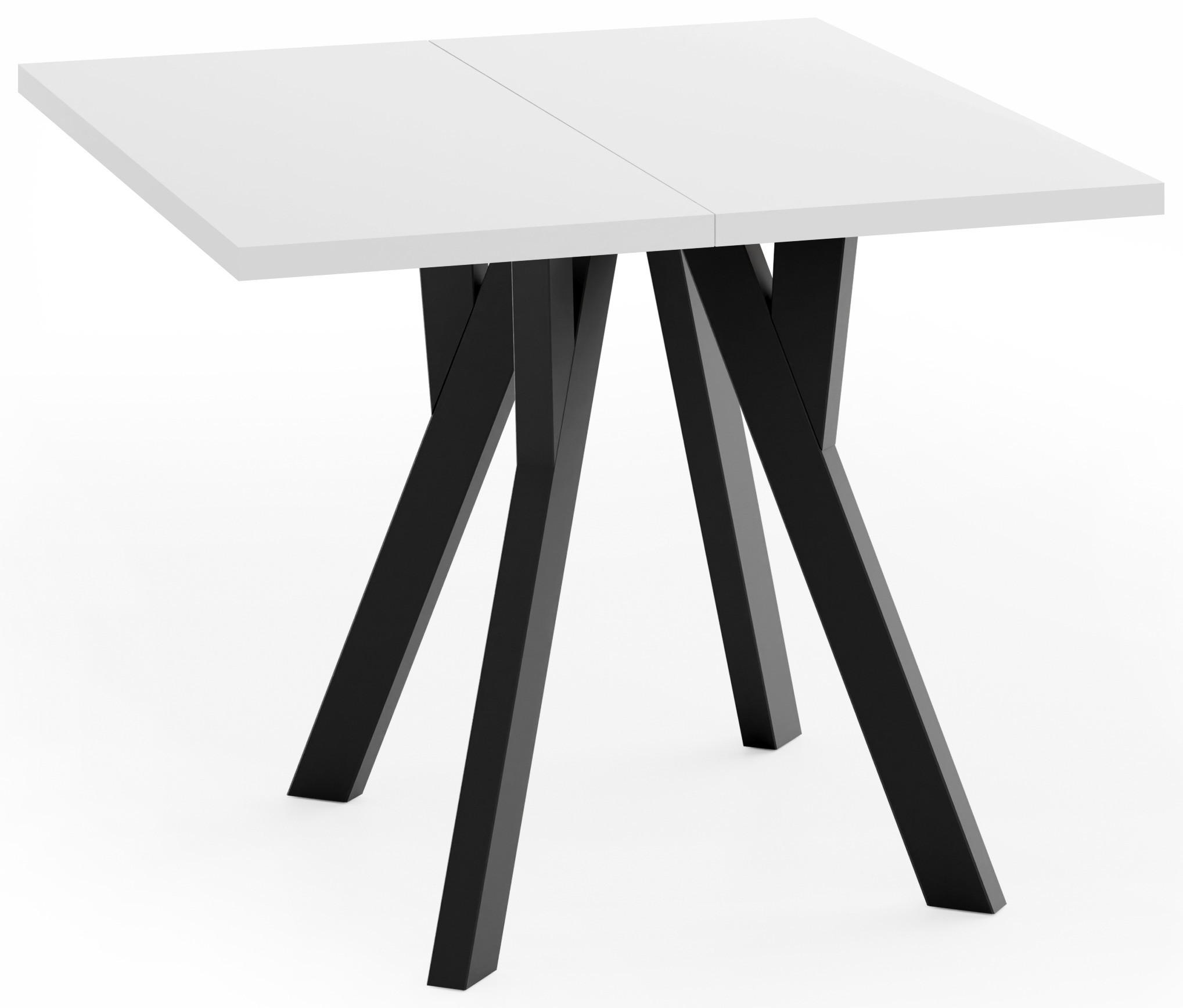 WFL Group Tisch Weiß 300x76.5x100 cm