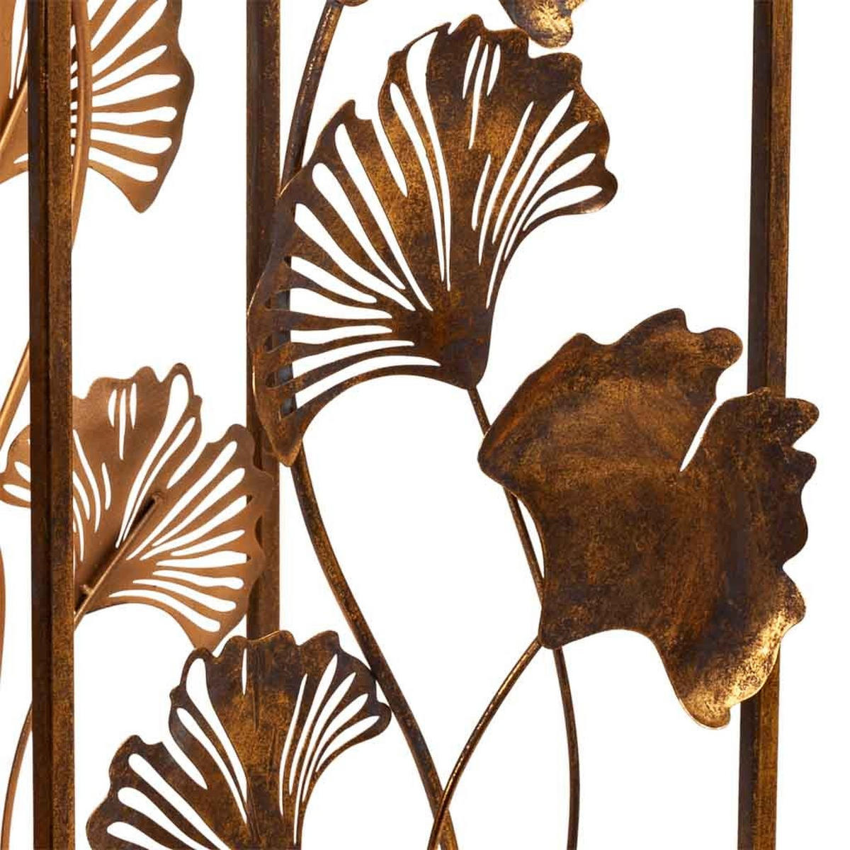 TISCH aus Metall, golden, 35x33x76cm - Goldfarben, Metall (33/35/76cm) - Wanderlust