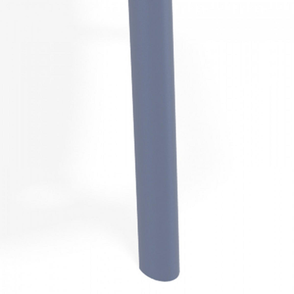 STUHL mit Armlehnen grau 54x82x53cm - Anthrazit/Grau, Kunststoff (54/82/53cm) - AlterEgo