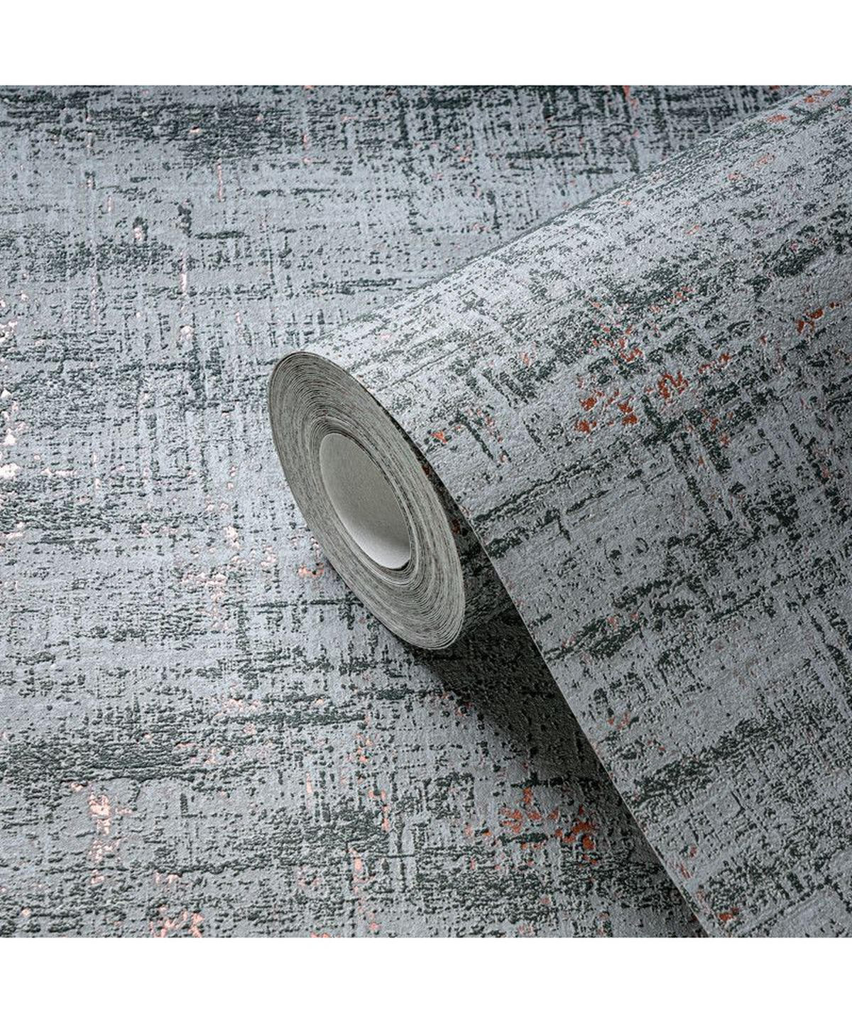 VLIESTAPETE Grün 53/1005 cm - Goldfarben, Textil (53/1cm) - KUNSTLOFT