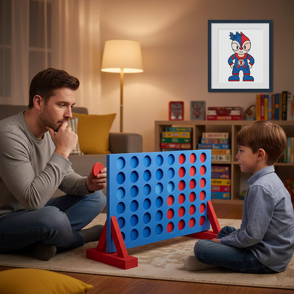 ŠTYRI v rade - viacfarebná, textil (73/49/33cm) - Relaxdays