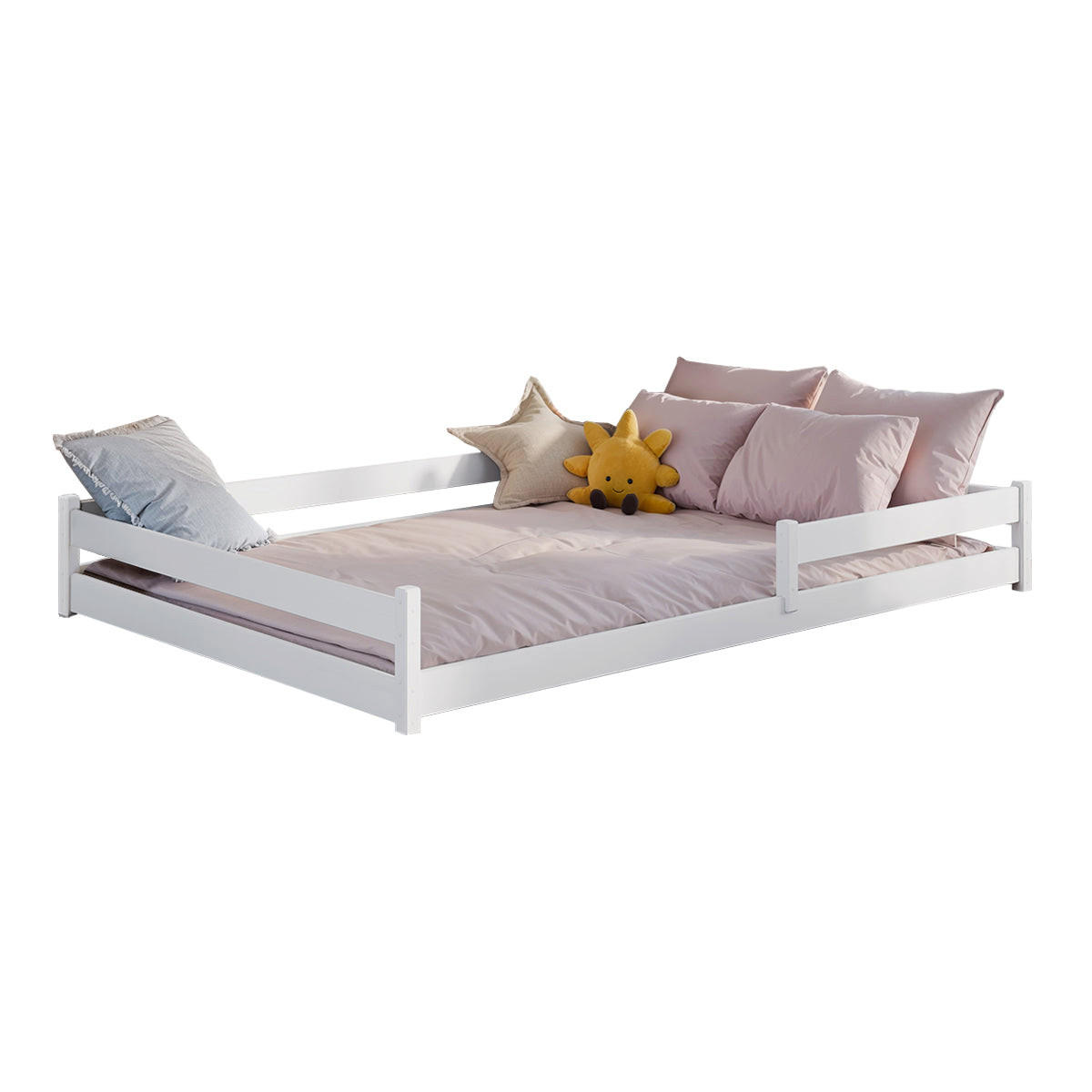 POSTEL 140/200 Lily Bílá - bílá, dřevo (140/200cm) - Petits-meubles
