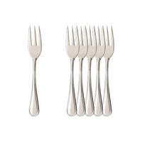 KUCHENGABEL Neufaden Merlemont edelstahl 14,6 cm 6er Set - Silberfarben, Metall - Villeroy & Boch