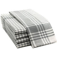 GESCHIRRTÜCHER, 5er-Set, 50x70 cm, 100% Baumwolle, Grau - Grau, Textil (50/70cm) - Zollner