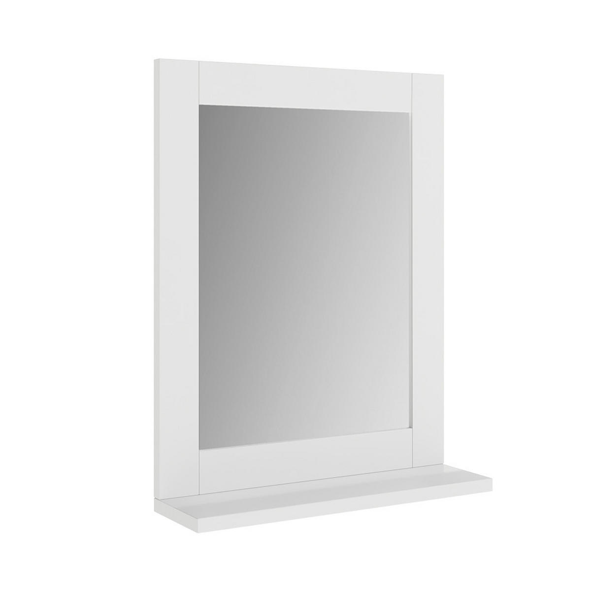 KOUPELNOVÉ ZRCADLO Vilda Bílá - bílá, kompozitní dřevo (40/50/10cm) - Vicco